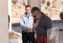 گزارش تصویری مراسم غبار روبی مزار شهدا